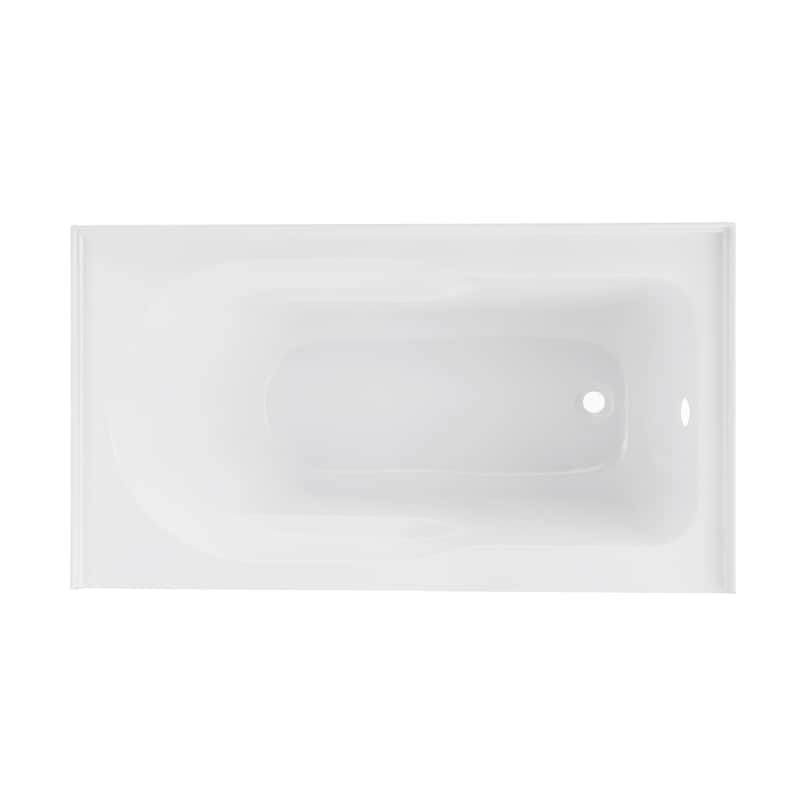 Ivy 48'' X 32" Bathtub With Apron Right Hand Drain In White - 48x32 Right
