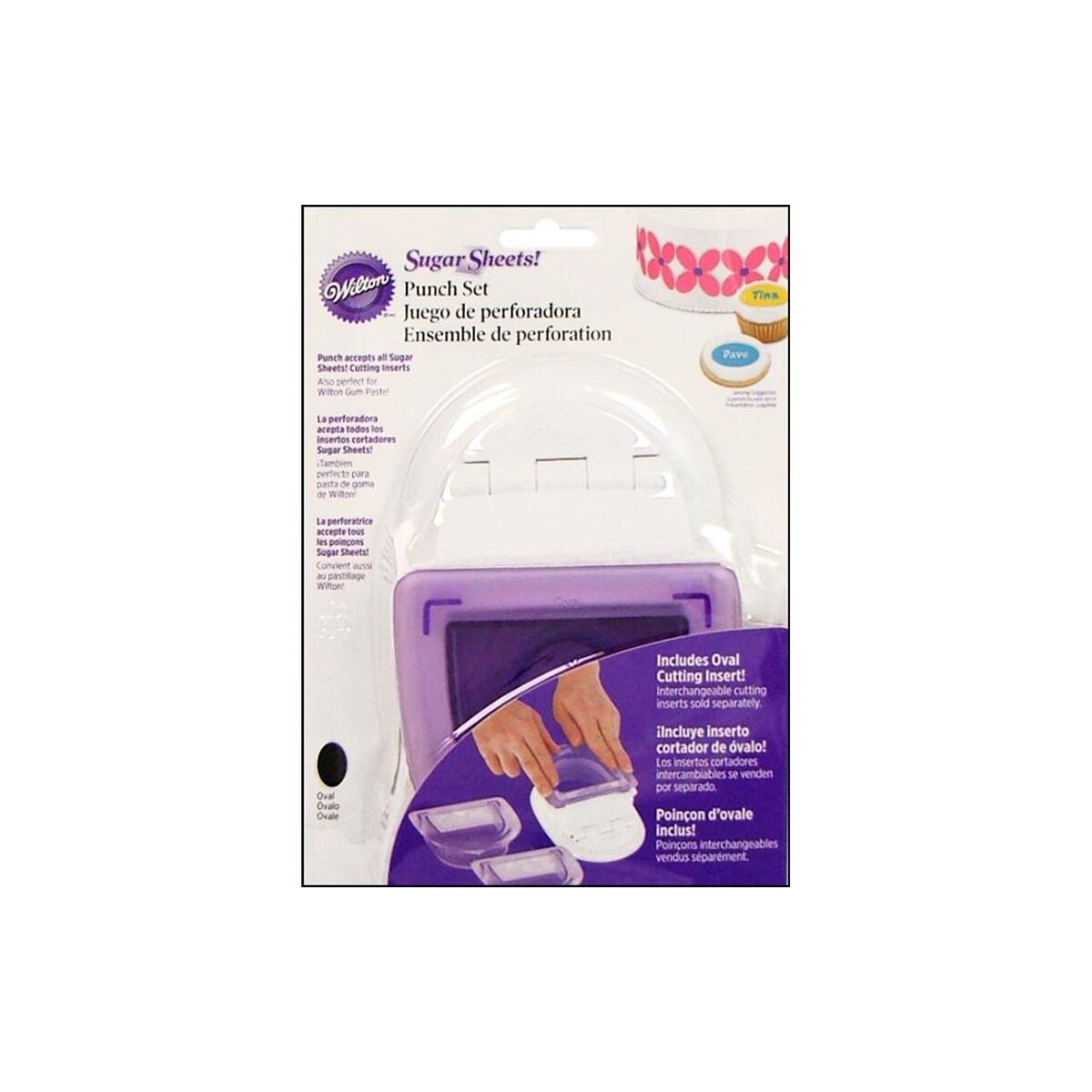 Shop Wilton Sugar Sheet Punch Set With Oval Insert Overstock