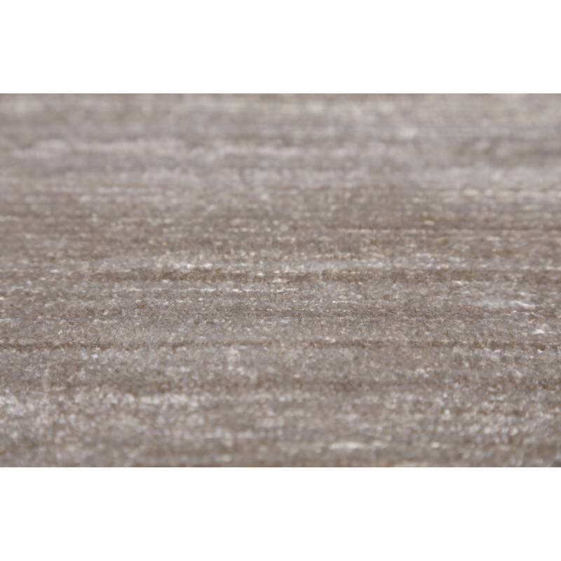 Gabbeh Indian Area Rug Handmade Silk Carpet - 9'3" x 11'10"