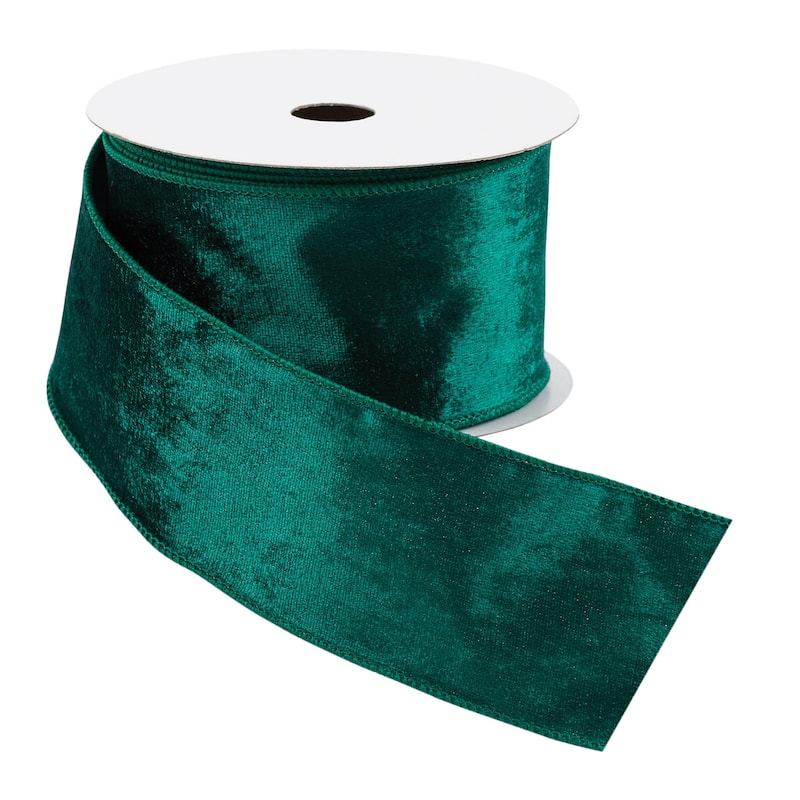 Blue Green Wired Ribbon 2.5 Inch for Bows and Gift Wrap - 360" x 2.5" x 0.25"