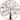 SAFAVIEH Outdoor Collection 32" Tree Of Life Wall Art