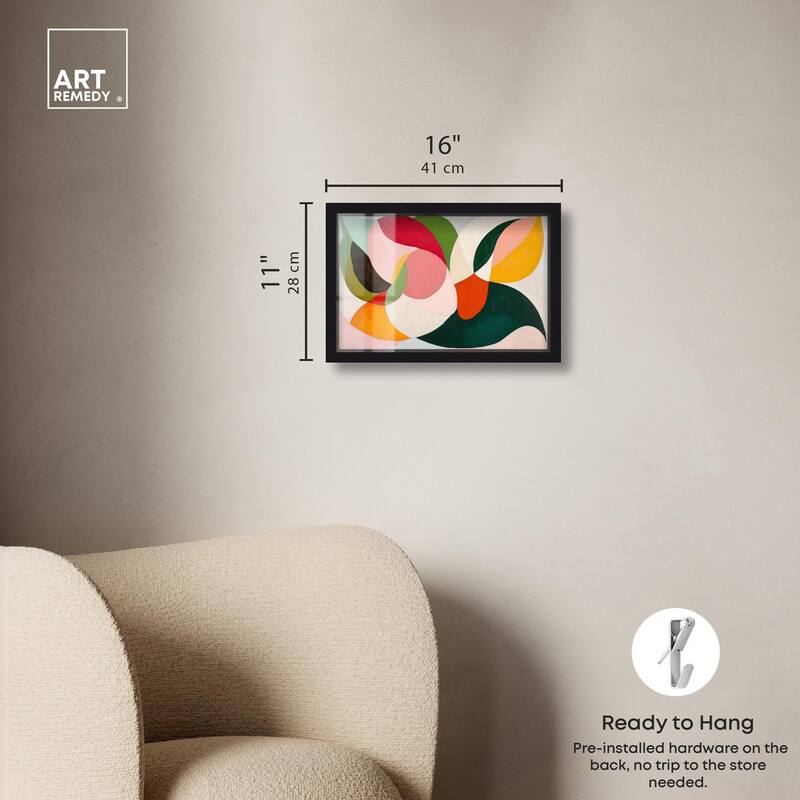 Color Fusion Shadowbox by Art Remedy
