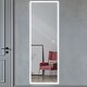preview thumbnail 10 of 11, Full-length 65-inch Illuminated Rectangle Vanity LED-lit Mirror - 64x21