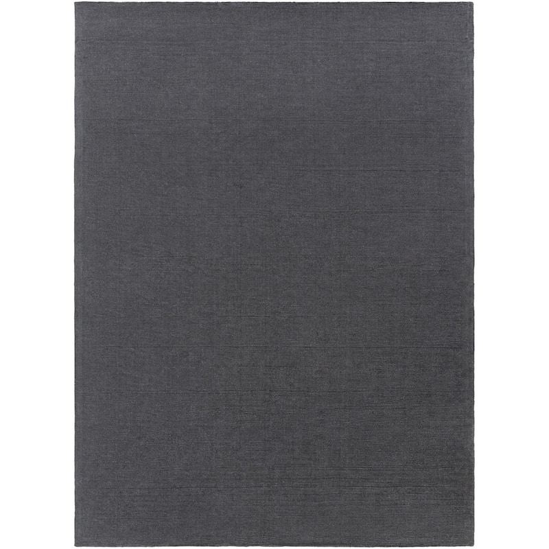 Livabliss Mystique Casual Solid Area Rug - Charcoal - 8' x 11'