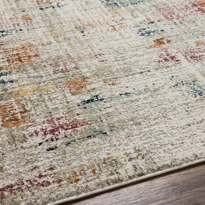 Livabliss Illusions Shabby Chic Abstract Area Rug