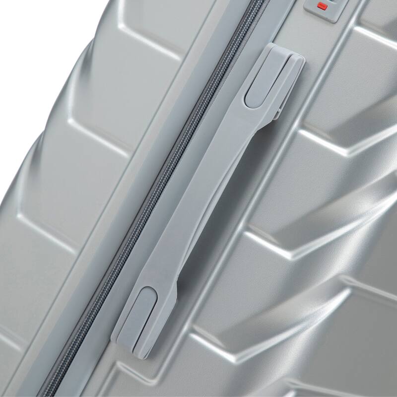 20"/24"/28" 3 pcs/set in ABS Spinner Wheel Luggage, Matching Color , With Combination Lock (Silver)