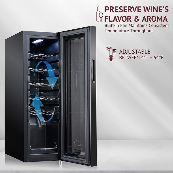 oster 12 bottle wine cooler