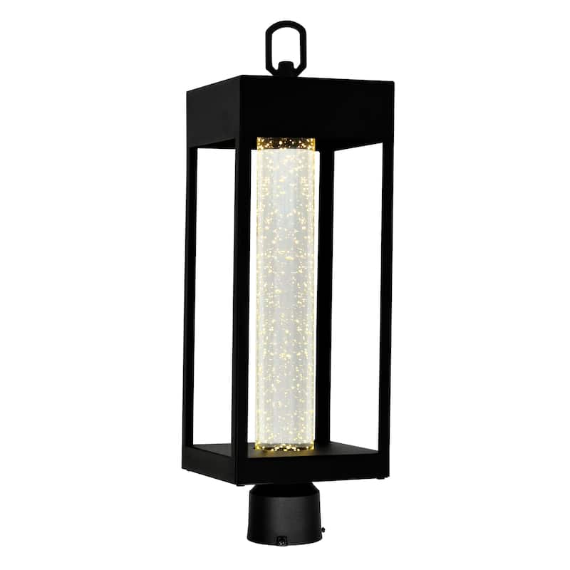 Rochester Integrated LED Black Outdoor Lantern Head