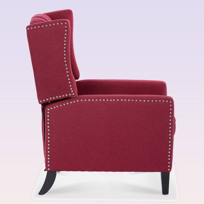 Modern Manual Wing Chair Recliner For Living Room