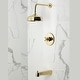 preview thumbnail 28 of 34, Kingston Brass Metropolitan Single-Handle Pressure Balanced Tub and Shower Faucet
