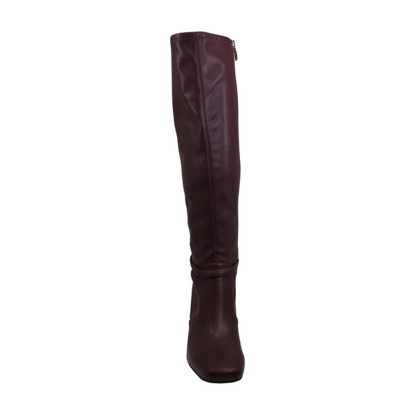 franco sarto square toe booties