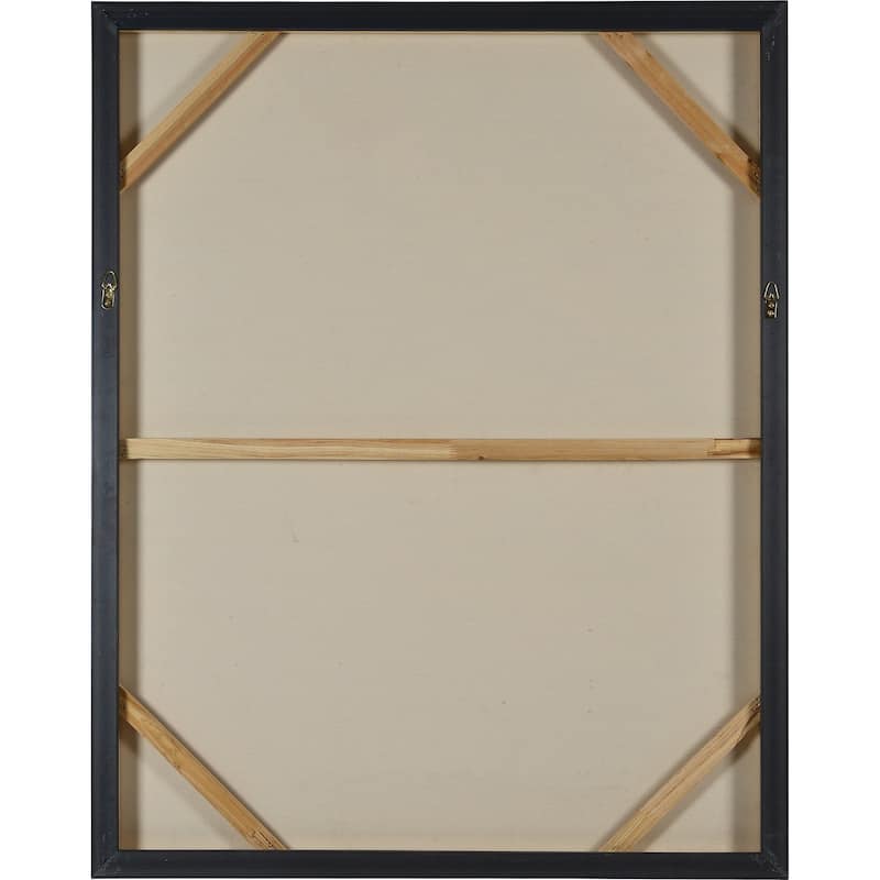 Renwil Infusion 40" Wide Canvas Art, Black