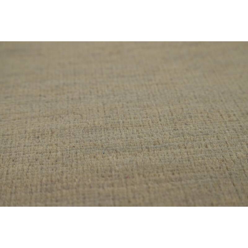 Gabbeh Modern Rug Hand-Knotted Oriental Wool Carpet - 3'10"x 5'9"