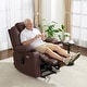 preview thumbnail 44 of 77, MCombo Electric Power Lift Recliner Chair Sofa with Massage and Heat, 3 Positions, USB Ports, Faux Leather