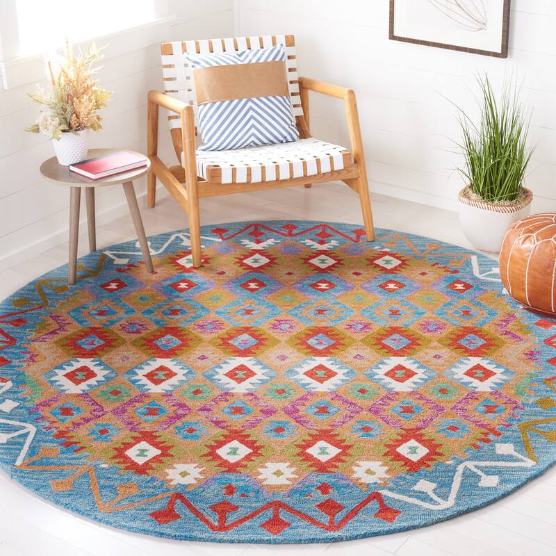 SAFAVIEH Handmade Aspen Joukje Boho Wool Rug