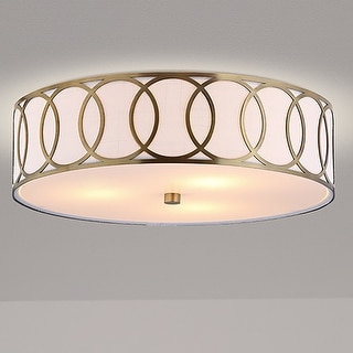 Elizabeth Metal LED Flush Mount, by JONATHAN Y