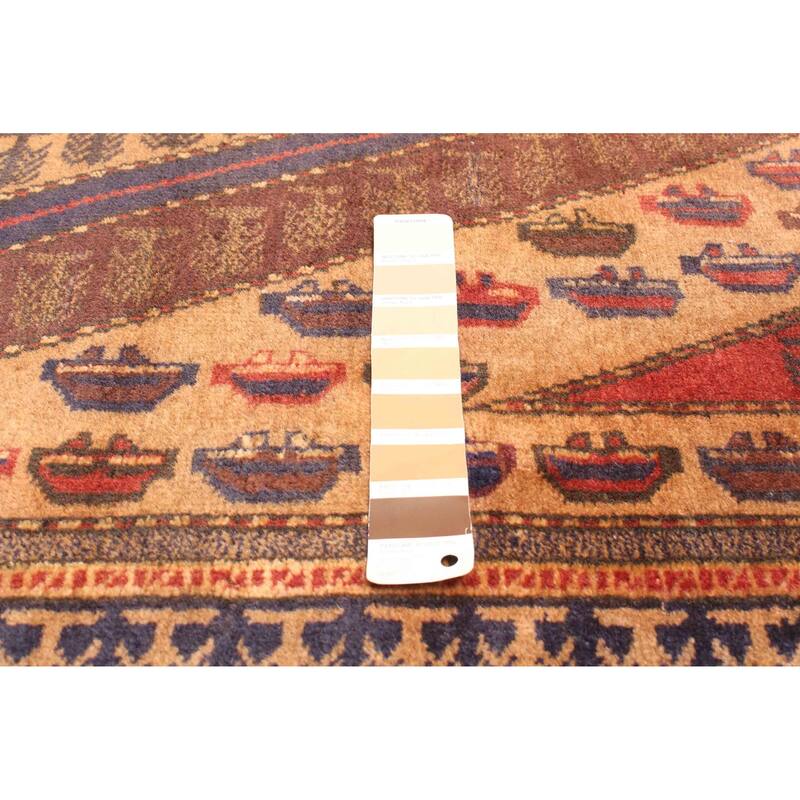 ECARPETGALLERY Hand-knotted Teimani Brown Wool Rug - 2'9 x 4'3