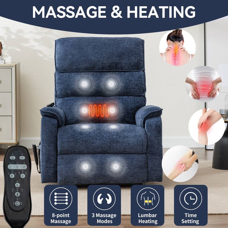 Power Lift Recliner Chair with Power-Remote