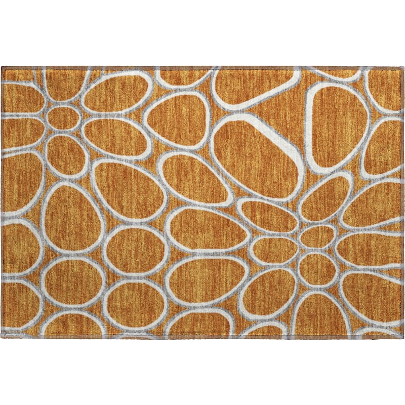 Premium Washable Super Soft Contemporary Bubble Mayfield Rug