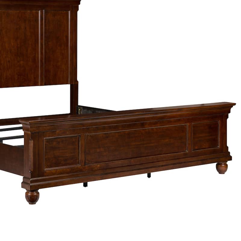 Liberty Furniture Rustic Traditions Panel Bed - King, Queen