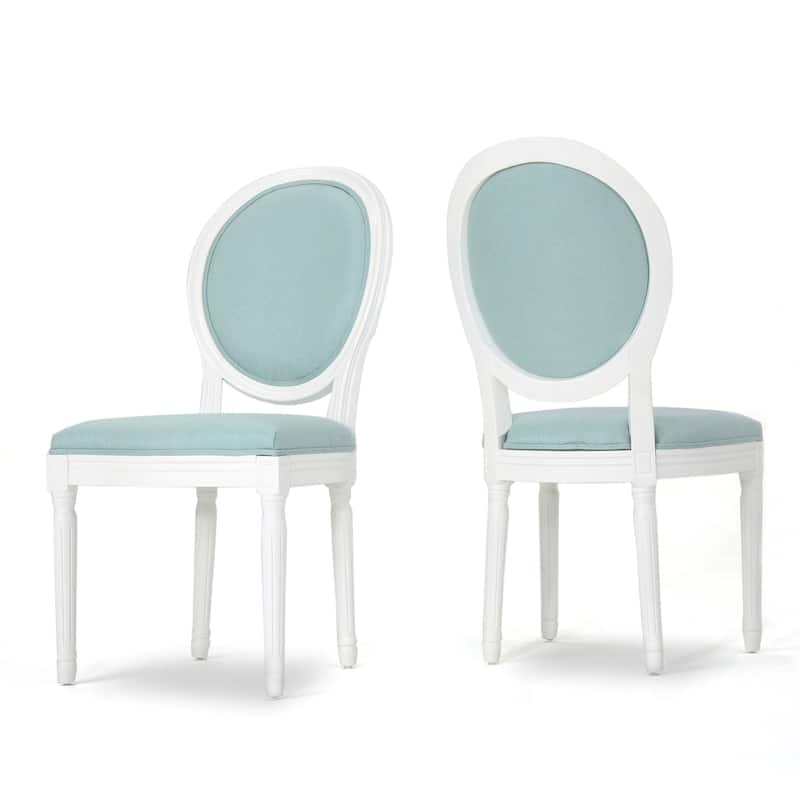 Phinnaeus Fabric Dining Chair (Set of 2) by Christopher Knight Home