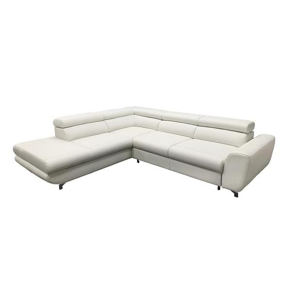 ANOPI Leather Sectional Sleeper Sofa Bed Bath & Beyond 30349458
