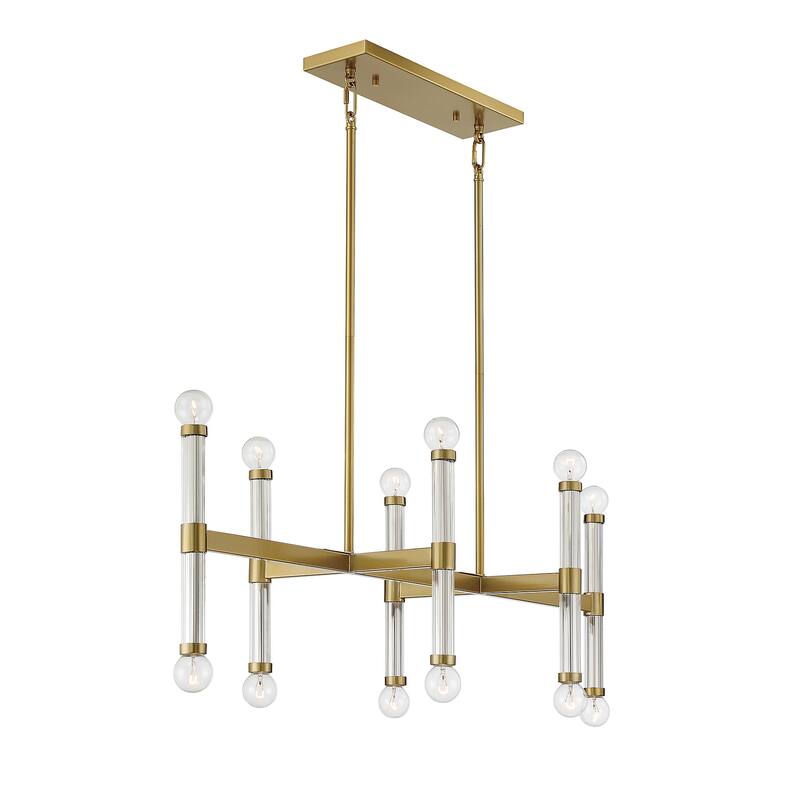Kingsburg 12-Light Linear Chandelier (RELEASED)