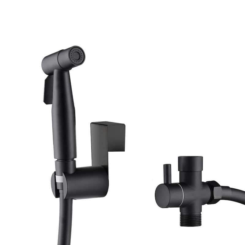 Topcraft Stainless Steel Handheld Toilet Sprayer - Matte Black