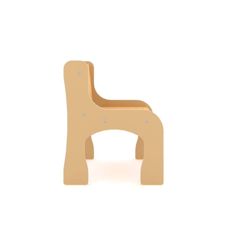Tot Mate 8" Laminate Activity Chair Pack of 2, Assembled