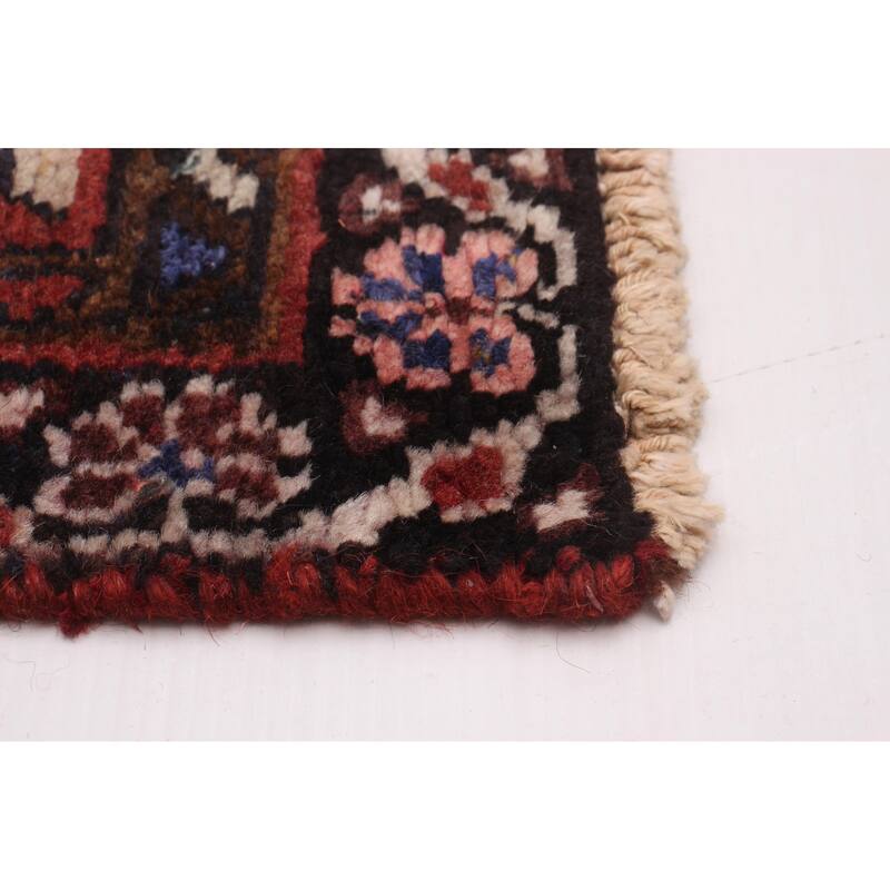 ECARPETGALLERY Hand-knotted Andelz Red Wool Rug - 2'10 x 11'1