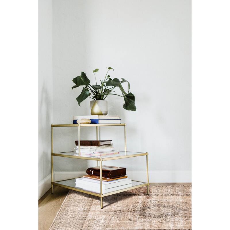 ECARPETGALLERY Hand-knotted Antalya Vintage Tan Wool Rug - 7'1 x 11'4