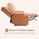 preview thumbnail 13 of 38, Power lift recliner chair with massage, cup holders, and side pocket.
