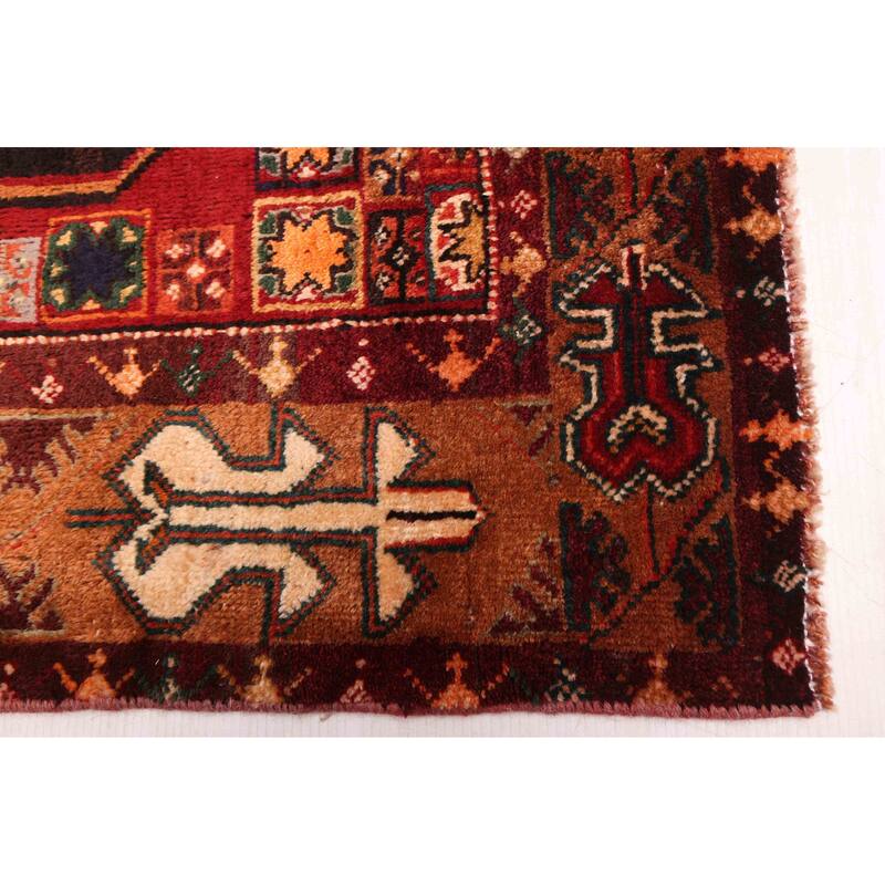 ECARPETGALLERY Hand-knotted Konya Anatolian Black, Red Wool Rug - 3'11 x 9'1