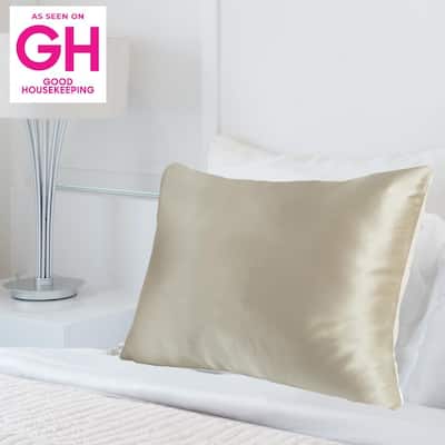 MYK Natural 25 Momme Silk with Cotton Underside Pillowcase