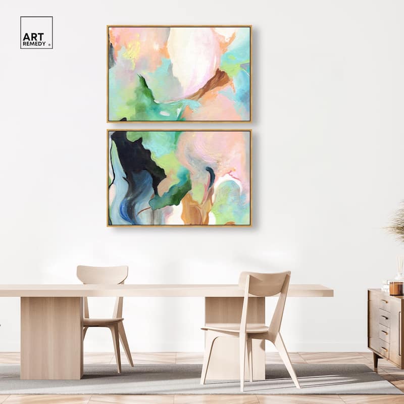 The Dreamer part II Canvas Set of 2 by Art Remedy