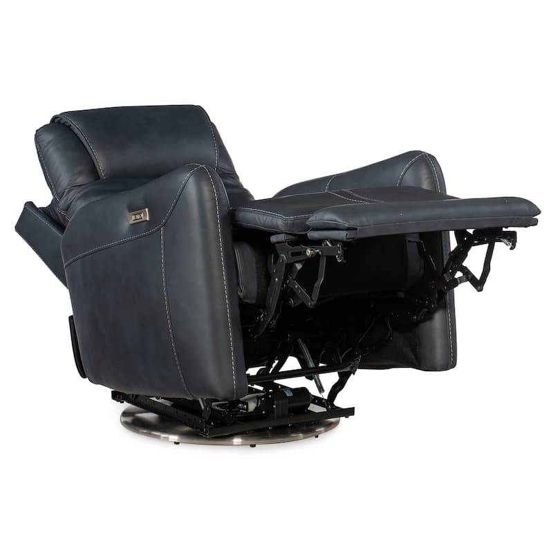 Hooker Furniture RC601-PHSZ Steffen 31" Wide Leather Swivel Power