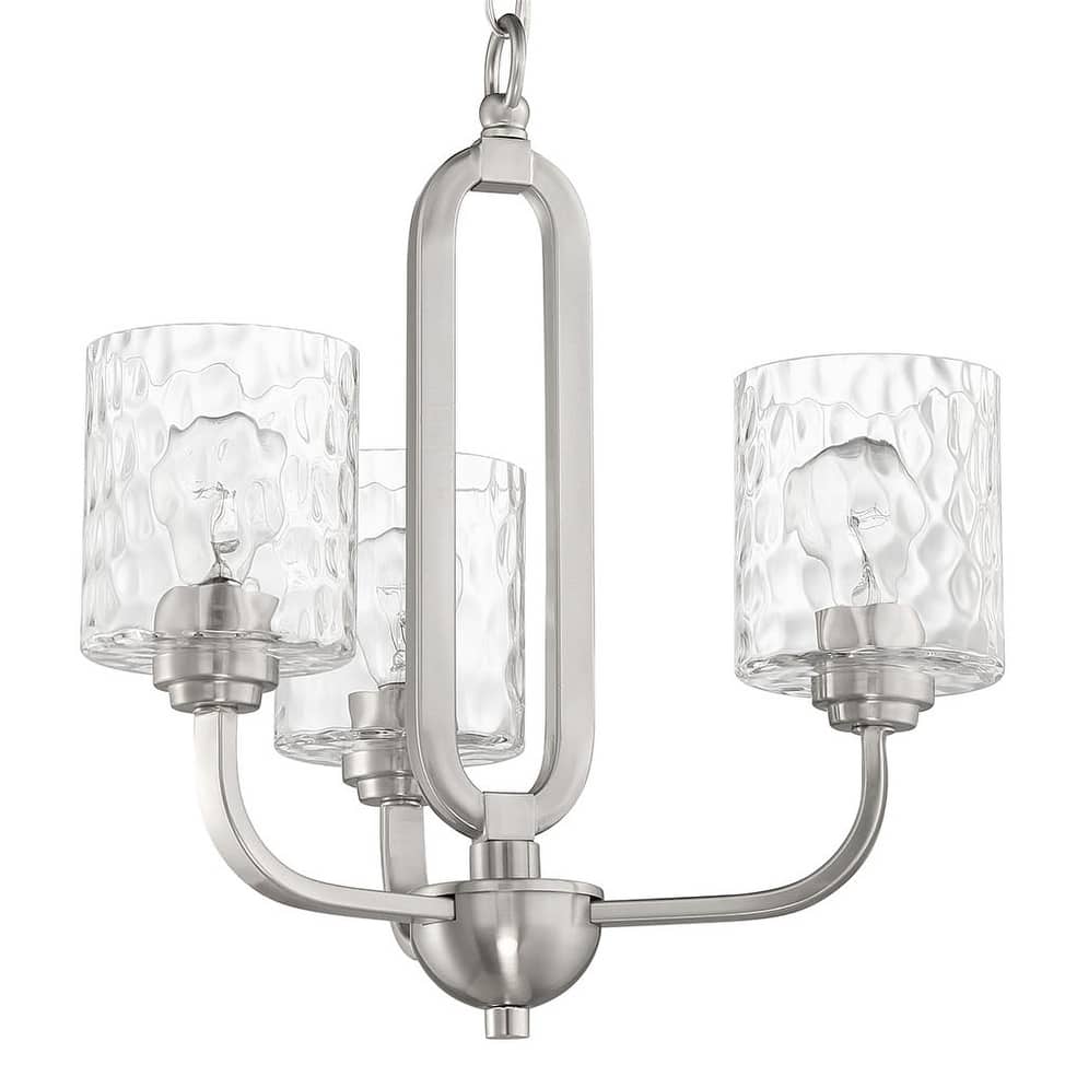 Craftmade Collins 3 Light 18" Wide Chandelier