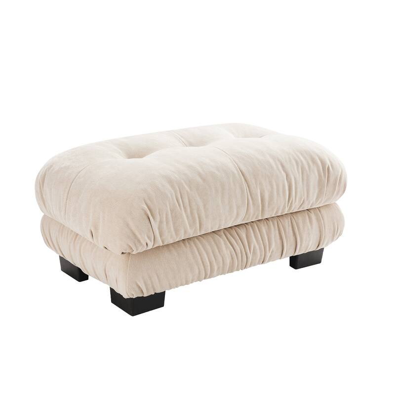 Free Combination Modular Chenille Sectional Sofa Comfy Cloud Couch for Living Room