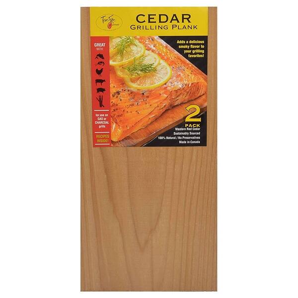 TrueFire Western Red Cedar Grilling Planks 5.5 x 16” (24pack) Smoky