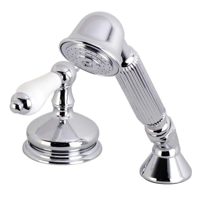 Kingston Brass 1.8 GPM Single Function Hand Shower Package - Includes - Polished Chrome