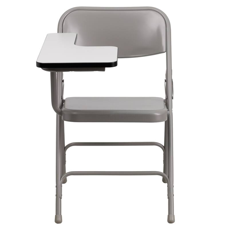 2 Pack Premium Steel Folding Chair with Right Handed Tablet Arm - Event Chair