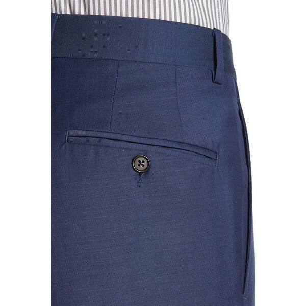 Shop Ted Baker Mens Jarrett Sharkskin Two Button Wool Suit 36