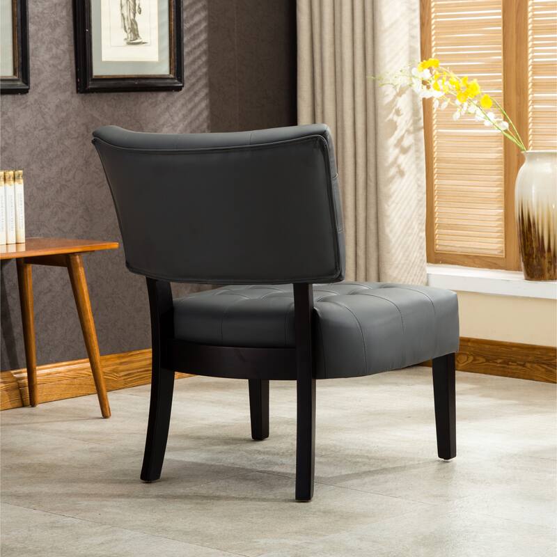 Porch & Den McRee Tufted Slipper Oversize Chair