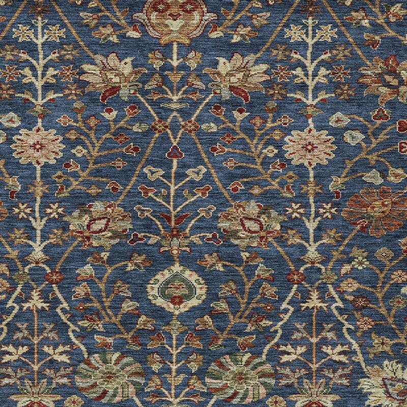 HomeRoots Floral Transitional Rectangle Outdoor Rug