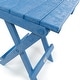 preview thumbnail 118 of 130, Riverstone Fully Assembled All-Weather Recycled HDPE Outdoor Folding Bistro table