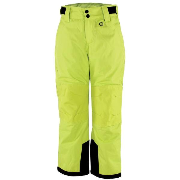 slide 1 of 1, Hudson Baby Unisex Snow Pants, Lime 2T - Lime