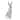 20in. Prismatic Iridescent LED Egg Bunny Benjamin
