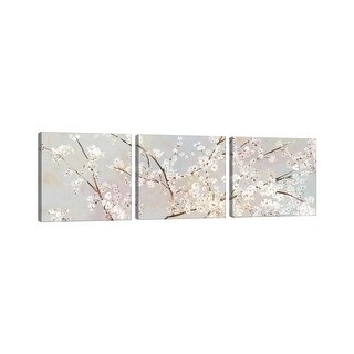 iCanvas "Bloomingdale" by Asia Jensen 3-Piece Canvas Wall Art Set - Bed ...