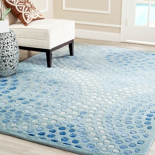 SAFAVIEH Handmade Soho Liese Abstract Wave N.Z. Wool Rug
