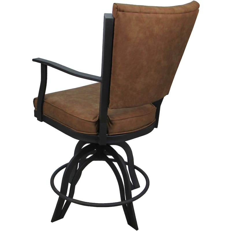 Montana Beige Swivel Tilt Metal 30" or Counter 26" Bar Stool